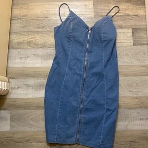 Jean dress never worn